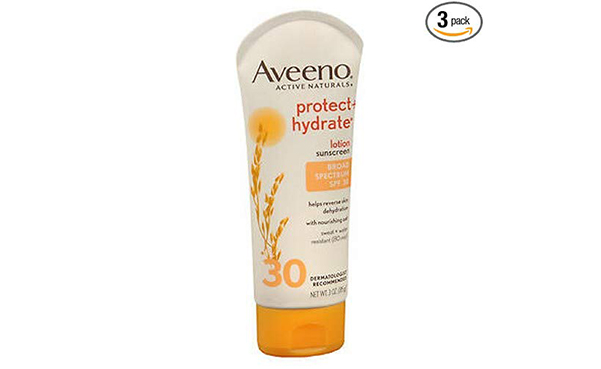 Aveeno Protect Hydrate SPF30 Lotion, 3 Pack