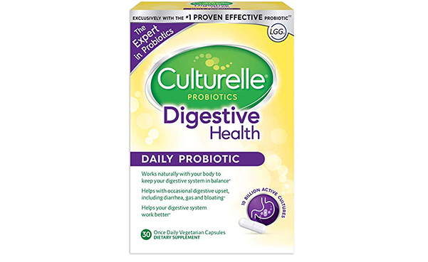 Culturelle Daily Probiotic Digestive Health Capsules, 30 Count