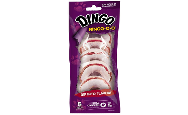 Dingo Ringo-O-O Rawhide Treats For All Dogs
