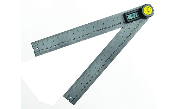 General Tools 10-Inch Digital Angle Finder Rule