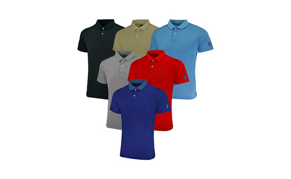 PGA Tour Men's Mystery Polo Shirts, 3-Pack