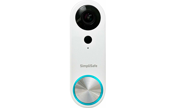 SimpliSafe Pro Smart Wired Wi-Fi Video Doorbell