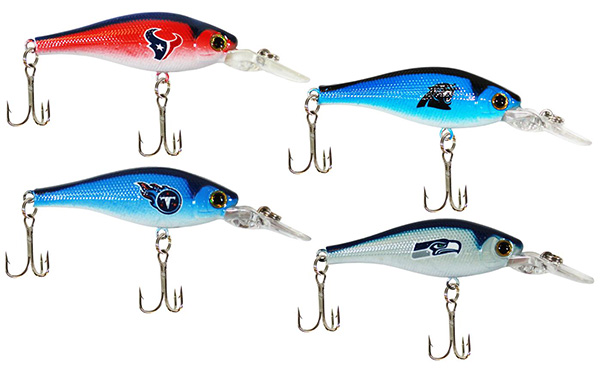 St. Louis Wholesale NFL Fishing Lures, 2-Pack