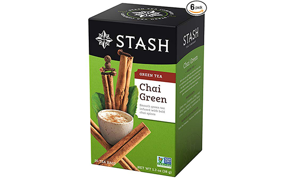 Stash Tea Green Chai Tea, Pack of 6