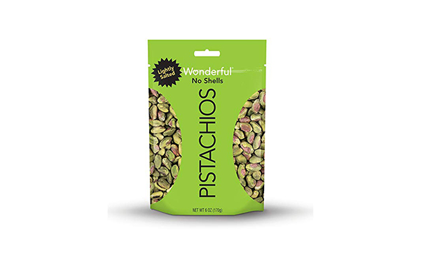 Wonderful Pistachios, No Shells, Roasted and Lightly Salted