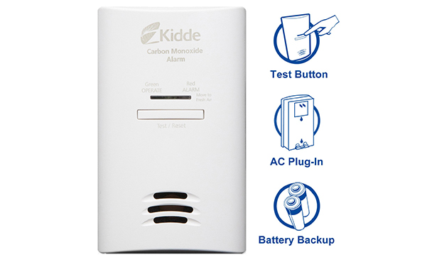 Kidde Tamper Resistant Carbon Monoxide Detector Alarm