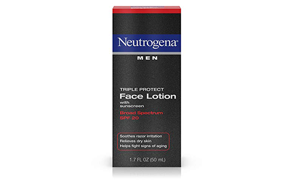 Neutrogena Men Triple Protect Face Lotion, Pack of 2