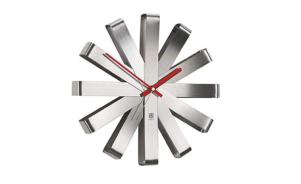 Umbra Ribbon Modern 12-inch Wall Clock