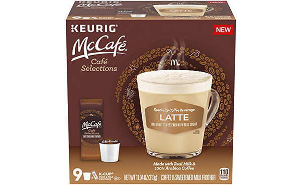 McCafe Café Selections Latte Coffee K-Cup Pods