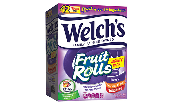 WELCH‘S Fruit Snacks Rolls Variety Pack, 42 Count