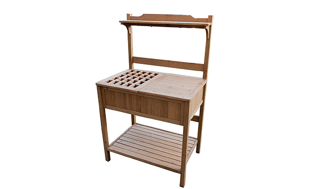 Merry Garden Potting Bench with Recessed Storage