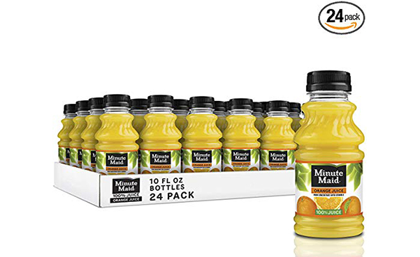 Minute Maid Orange Juice Drinks, 24 Pack