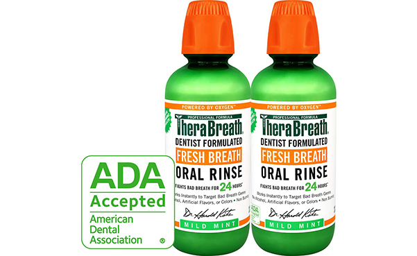 TheraBreath Fresh Breath Oral Rinse, Pack of 2