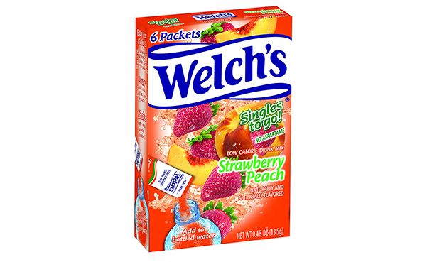 Welch's Singles To Go Water Drink Mix, 12 Boxes