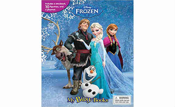 frozen busy book