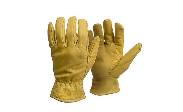 American Made Genuine Elkskin Leather Work Gloves, XL