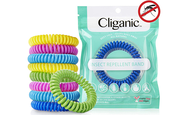 Cliganic Mosquito Repellent Bracelets, 10 Pack