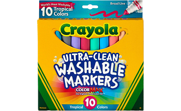 Crayola Ultraclean BL Tropical Markers