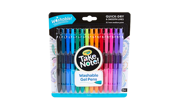 Crayola Washable Gel Pens, 14 Count