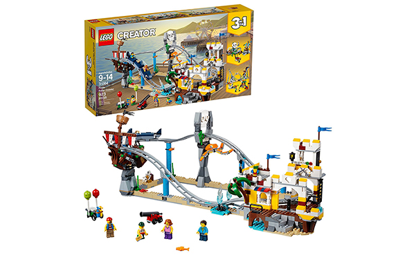 LEGO Creator 3in1 Pirate Roller Coaster Building Kit