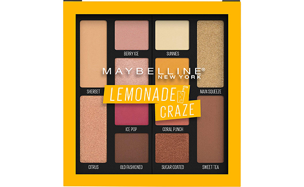 Maybelline Eyeshadow Palette, Lemonade Craze