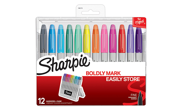 Sharpie Fine Point Permanent Markers, 12 Count