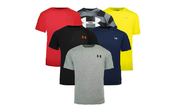 Under Armour Boy's Mystery T-Shirt, 5-Pack