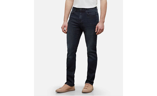 Kenneth Cole New York Men's Straight Fit Denim Pants