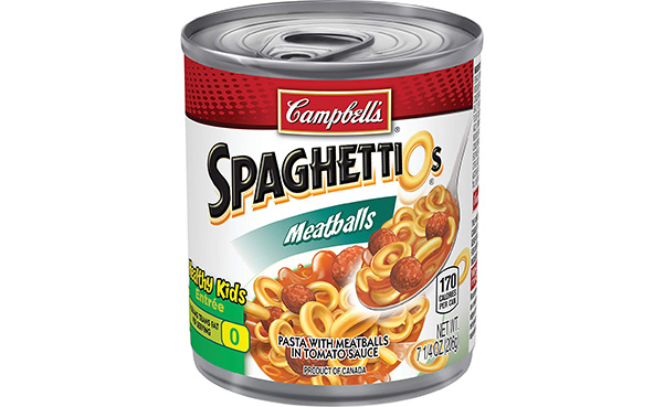 Campbell's SpaghettiOs Canned Pasta with Meatballs