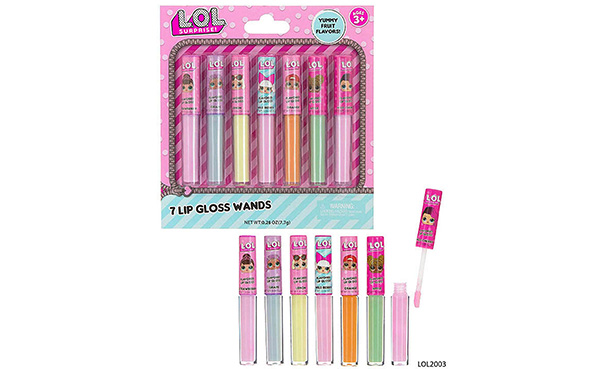L.O.L SURPRISE 7 Flavored Lip Gloss Wands