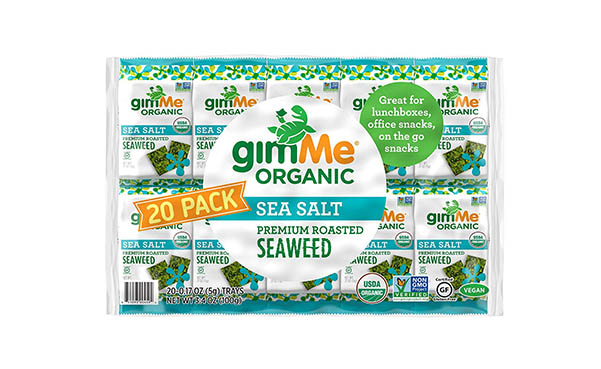 gimMe Snacks Organic Roasted Seaweed