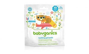 Babyganics Single-Use Teething Gel Pods, 10-Count