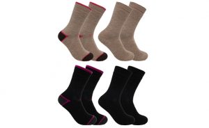 Women’s Merino Wool Blend Socks, 2-Pack