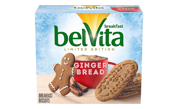belVita Gingerbread Breakfast Biscuits