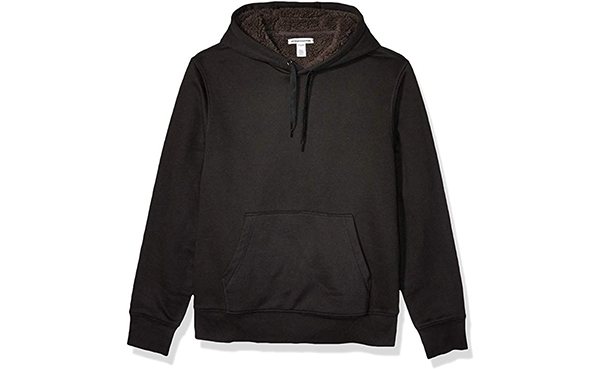 Amazon Essentials Men's Sherpa Lined Hoodie Sweatshirt