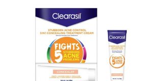 Clearasil Stubborn Acne Control Concealing Treatment, 3-Pack