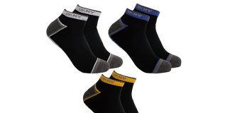 DKNY Men's Ankle Socks, 3 Pairs