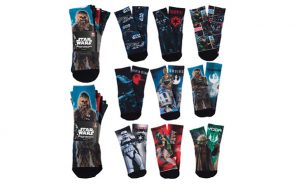 Disney Star Wars Socks, 9 Pairs