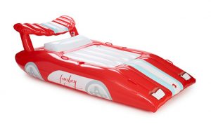 FUNBOY Inflatable Red Sports Car Pool Float