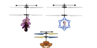 Frozen and Toy Story Sensor Heli Ball