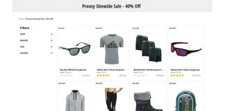 Proozy Sitewide Sale Extra 40% Off