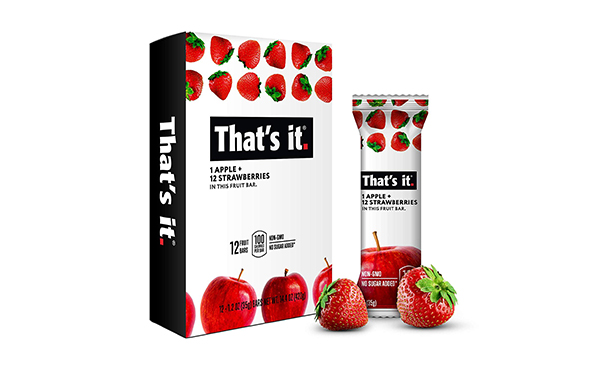 That's it. Natural Real Fruit Bar, 12-Pack