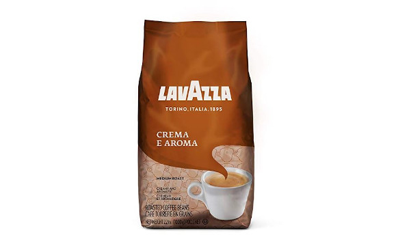 Lavazza Crema e Aroma Whole Bean Coffee Blend