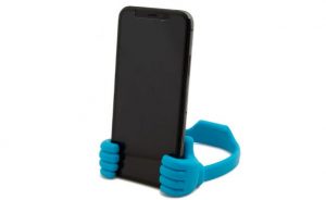 Thumbs-Up Smartphone Stand – Holds Tablets, Tech, Video Games!