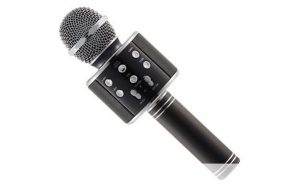 Wireless Bluetooth Karaoke Microphone with Multi-Color LED Lights - Your Choice Color