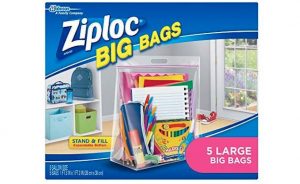 Ziploc Big Bags, Large, 5-Count