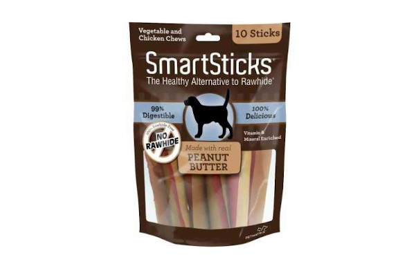 SmartBones SmartSticks Rawhide Free Chews for Dogs, Made with Real Chicken