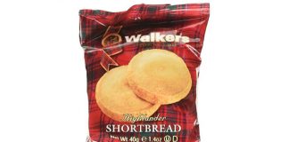 Walkers Shortbread Highlanders Shortbread Cookies Snack Packs, 18 Count