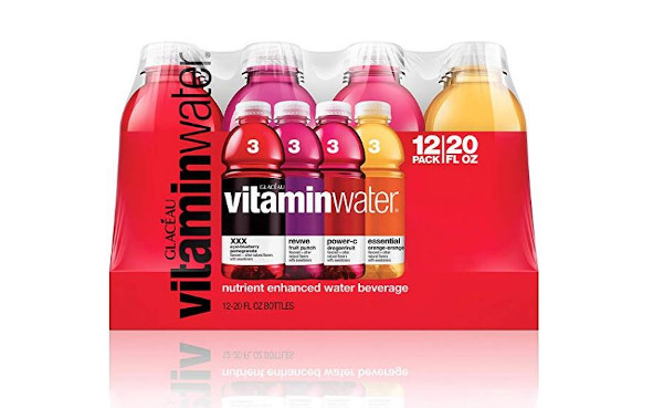 vitaminwater variety pack nutrient enhanced water w/ vitamins, 20 Fl. Oz, 12 Pack,