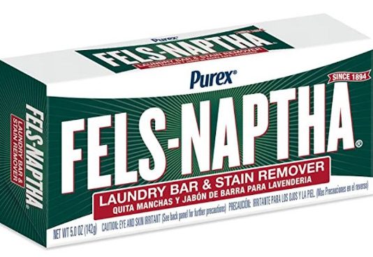 Fels Naptha Laundry Bar and Stain Remover, 5 Ounce